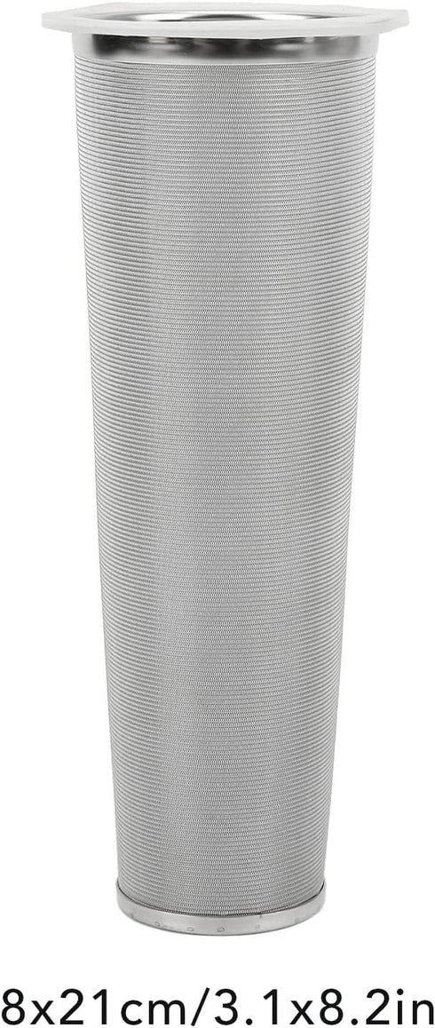 Cold Brew Filter for Mason Jar Wide Mouth Coffee Maker, 304 Stainless Steel Mesh Coffee Filter with Rubber Circle Coffee Brew Infuser for Fruit Te...