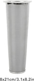Cold Brew Filter for Mason Jar Wide Mouth Coffee Maker, 304 Stainless Steel Mesh Coffee Filter with Rubber Circle Coffee Brew Infuser for Fruit Te...
