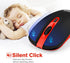 Leadsail Rechargeable Wireless Slim Cordless Mouse, 2.4G Portable Less Noise Optical Mouse with 5 Adjustable DPI Levels for Laptop, Desktop, MacBo...