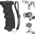 Universal Ergonomic DSLR Mirrorless Camera Camcorder Monocular Hand Grip Stabilizer, Portable Handheld Selfie Stick, Long Focus Lens Video Light H...