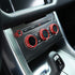 YIWANG Aluminum Alloy Car Interior Decorations Audio and Air Conditioning Knobs Trim for Land Rover Range Rover Sport 2014-2017,Vogue Autobiograph...