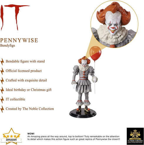 The Noble Collection BendyFigs Pennywise...