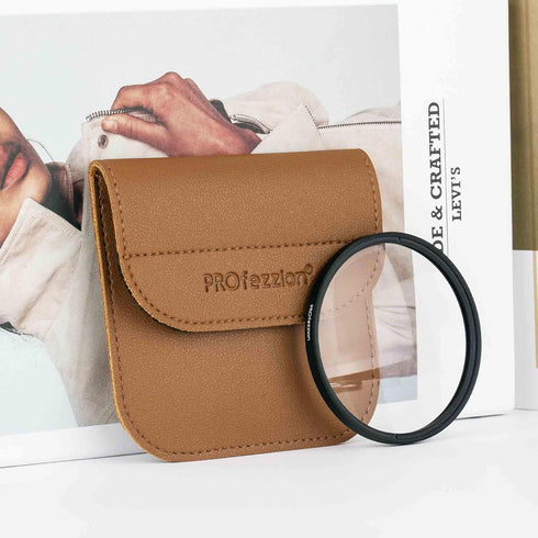 PROfezzion 49mm Close-Up Filter (+8) Macro Lens Filter with Lens Filter Pouch for Canon EOS M50 M6 Mark II M200 with Canon EF-M 15-45mm Kit Lens &...