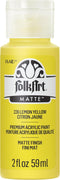 FolkArt Acrylic Paint in Assorted Colors (2 oz), 226, Yellow Lemon...