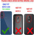 Moto E 2020 Case with Screen Protector (Tempered Glass Full Coverage), Aluminum Magnetic Metal Built-in Diamond Ring Holder Stand, Full-Body Prote...