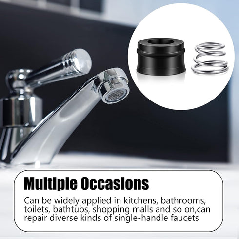 40 Pieces RP4993 Replacement Seats Springs and O Rings Faucet Stem Repair Kit Compatible with RP4993 Faucet Stem Replacement...