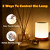 Night Light, LED Touch Bedside Table Lamp, Muti-Colour, USB Rechargeable, Remote Control, Portable Lamp for Baby Bedroom, Living Room...