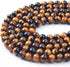 12mm Natural Yellow Tiger Eye Beads Round Semi Precious Gemstone Loose Beads for Jewelry Making 32pcs/Strand...