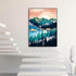Hestarcul 5D Sunrise Diamond Painting Kit,Diamond Art Kits for Adults,Diamond Dots,Paint with Diamonds Round for Gift,Wall Decor(12x16) (Lake Mist...