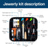 MMOBIEL Jewelry Making Supplies Kit Jewelry Making Kit with Jewelry Pliers, Wire and Supplies for Repairs and Creating Earrings, Bracelets, Neckla...