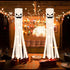 CCINEE 2 Pack Halloween Ghost Windsock Flag with Lights, 70.8 Inch Glow in the dark Halloween Outdoor Hanging Decor for Yard Patio Garden Pathway ...