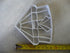DETAILED CIRCUS TENT COOKIE CUTTER - White, Plastic, Hand Wash Only, Made in USA, PR2965...
