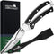 Heavy Duty Stainless Steel Poultry Shears For Bone, Chicken, Meat, Fish, Seafood, Vegetables. Premium Spring Loaded Food Scissors. One piece Kitch...