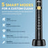 Bear Sonic Electric Toothbrush for Adults, Rechargeable Toothbrush with 5 Mode, 6 Brush Heads & Travel Case, One Charge for 60 Days, Smart Timers ...
