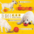 Dog Balls Treat Dispensing Dog Toys, Dog Toys for Aggressive Chewers Large Breed, Nearly Indestructible Squeaky Dog Chew Toys for Large Dogs, Natu...