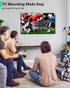 Fixed TV Wall Mount for 14-43 Inches Flat Screen TVs, Low Profile TV Mount Bracket Hold Up 55lbs, Wall Mount TV Bracket Flush Mount Space Saving, ...