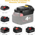 Adapter for Milwaukee to for Dewalt Power Tools, URUN MIL18DL Battery Adapter for Milwaukee M18 18V Battery Convert for Dewalt 20V Power Tools(No ...