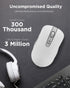 Lenovo Bluetooth Silent Mouse (WL300) - 5 Button Computer Mouse with Silent Left & Right Click – Sculpted Grip, Microsoft Swift Pair, Up to 1600 D...