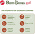 SPOT Bam-bones PLUS T Bone - Bamboo Fiber & Nylon, Durable Long Lasting Dog Chew for Aggressive Chewers – Toy for Dogs & Puppies under 90lbs, Non-...