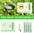 Rechargeable AA Batteries for Solar Lights 600mAh Double AA Battery 1.2V AA Rechargeable Batteries Solar Battery Batteries AA Size Garden Lights, ...