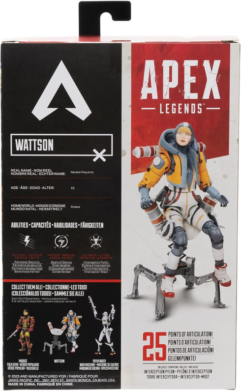Apex Legends Wattson 6-Inch Collectible Action Figure...
