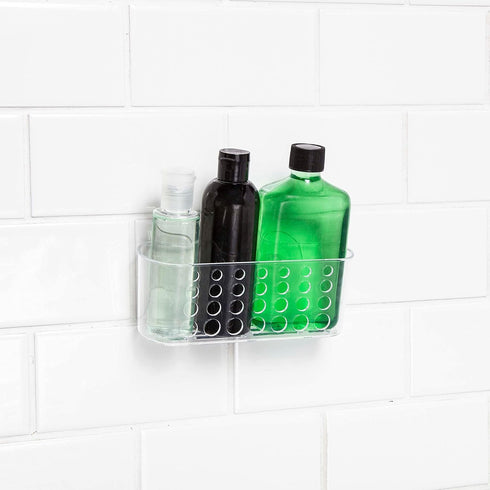 Kenney Small Suction Cup Basket Caddy, Clear...