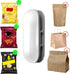 Mini Bag Sealer Heat Seal, 2 in 1 Sealer and Cutter Portable Mini Sealing Household Machine with Detachable Hook for Plastic Bags...