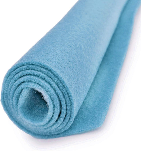 Baby Blue - Large Premium Acrylic Felt Craft Sheet - DIY, Sewing, Crafting, Felting - National Nonwovens - 1 Each 36 inches x 36 inches Baby Blue ...