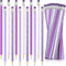 Tinlade 36 Pack Black Wood Cased 2 HB Pencils Soft Cool Pencils Holographic Pencil with Eraser Holographic Barrel for Home Office School Classroom...