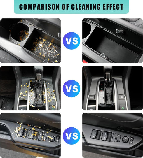 Car Cleaning Gel, Auto Detailing Slime Cleaning Tools Kit, Cleaning Putty for Dash Board Crevice & Air Vent Dust, Universal Interior Cleaner for C...