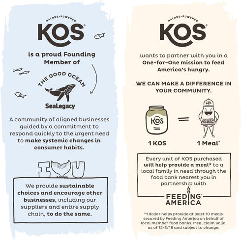 KOS Vegan Protein Powder, Chocolate USDA Organic - Low Carb Pea Protein Blend, Plant Based Superfood with Vitamins & Minerals - Keto, Soy, Gluten ...