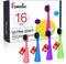 16 Pack Electric Toothbrush Heads for Burst Kids Replacement Heads, Ultra Soft Bristles for Deep Clean, Perfect Fit for Burst Kids Toothbrush Head...