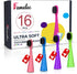 16 Pack Electric Toothbrush Heads for Burst Kids Replacement Heads, Ultra Soft Bristles for Deep Clean, Perfect Fit for Burst Kids Toothbrush Head...