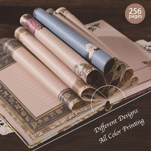 Exclusive Personal Journal for Women, Gilded Hardcover Notebook, 256 Full Color Pages, 5x7 Small Fancy Notebook, Alphonse Mucha Zodiac, Unique Gif...