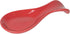 Now Designs Curved Stoneware Spoon Rest Red, 3.5x7.75 in...
