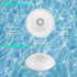 LemonBest Bluetooth Speakers with Colorful Lights - Portable Pool Speaker IPX7 Waterproof Floating with 8 Modes - Built-in Mic HD Stereo Sound Han...