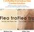 Flea Trap Sticky Pads Refills, 10 Pack 7.1 Inch Flea Trap Refills, Flea Trap Refill Discs, Non-Toxic Eco-Friendly Flea Trap Light Pads, Natural Fa...