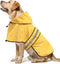 Raincoat for Dogs - Waterproof Reflective Rain Coat Slicker Poncho, Lightweight Safety Dog Raincoat Jacket for Small, Medium, Large Dogs (X-Large,...