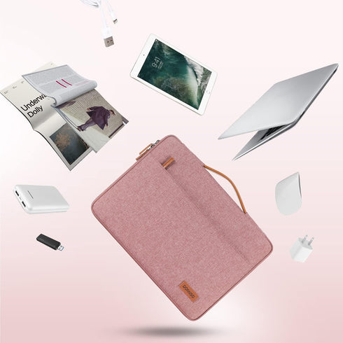 DOMISO 13.3 inch Laptop Sleeve Case Waterproof Carrying Bag for 13.3" Notebook/13 MacBook Air/Surface Book/ThinkPad L390 Yoga X380 Yoga/13.9" Yoga...