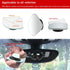 2 PCS Car Blind Spot Mirrors, Frameless HD Glass Convex Rear View Mirror, Wide Angle Blind Spot with Adjustable Stick, Universal Vehicle Exterior ...