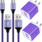 Android Charger, 2-Pack Fast Charger Android Phone Fast Charging 6FT Micro USB Charger Cable for Samsung Galaxy S5 S6 S7 Edge J7V J7 J3 Orbit J3V ...