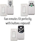 The No-Screwups Remote Control Holder by Mount Genie (White): Wall Mount with No Damaging Screws or Tape. Installs in seconds on any light switch....