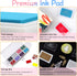 Fstaor 16 Colors Craft Ink Pads for Stamps, Non-Toxic Washable Stamp Pads for Kids, Paper, Wood, and Fabric (16 Pack)...