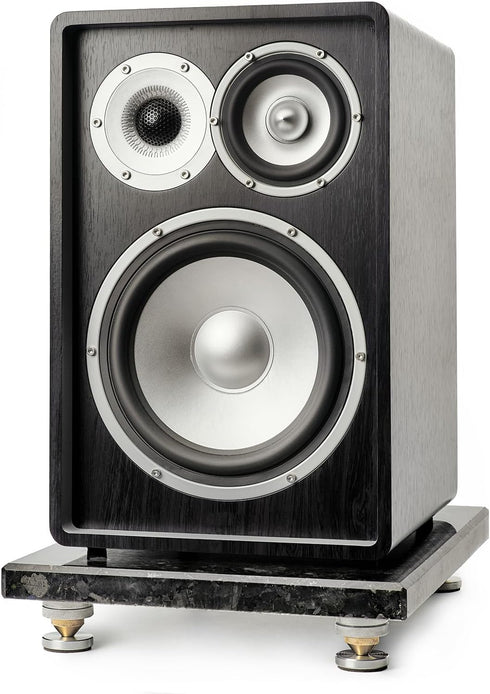 MECCANIXITY 4pcs Silver Speaker Spike Kit Shockproof Adjustable Copper Speaker Spike Isolation with Speaker Spikes Pads Mat,Double-Sided Adhesive ...