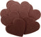 Playfully Ever After 3 Inch Brown 22pc Stiff Felt Hearts...