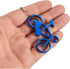 Juvale Keychain Bottle Opener - 12-Pack Bicycle Bike Portable Beer Bottle Metal Openers for Wedding Party Favor in 6 Colors...