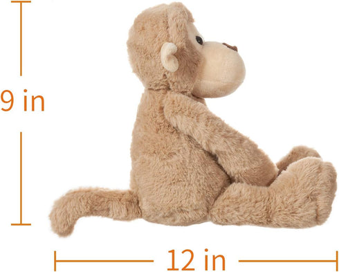 Apricot Lamb Toys Plush Light Brown Monkey Stuffed Animal Soft Cuddly Perfect for Child ?Light Brown Monkey,9 Inches?...