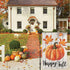 Happy Fall Garden Flag 12×18 Inch Double Sided Vertical Thanksgiving Yard Autumn Pumpkin Outdoor Decor DF076...