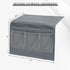 MCPINKY Bedside Storage Organizer, Couch Caddy Bedside Caddy Grey for Remote Control Magazine Phone...