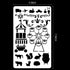 36 PCS Plastic Journal Stencils for Bullet Junk Journal Notebook Diary Drawing Scrapbook Journal Stencil Templates 4x7 Inch...
